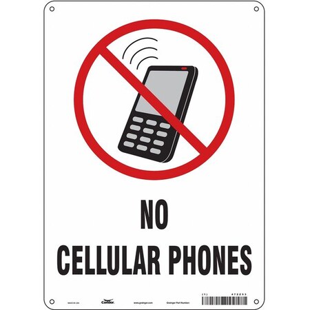 Safety Sign, 14 in Height, 10 in Width, Polyethylene, Vertical Rectangle, English, 472Z53 MPN:472Z53