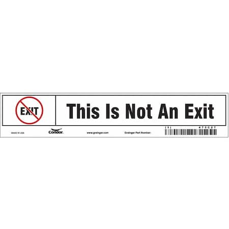 Exit Sign, Vinyl, 9