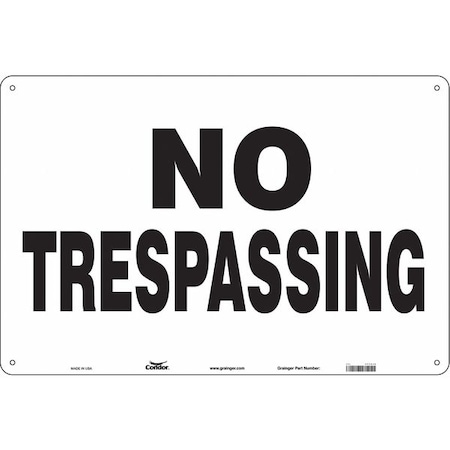 Safety Sign, 24 in H, 36 in W, Aluminum, Horizontal Rectangle, English, 473H49 MPN:473H49