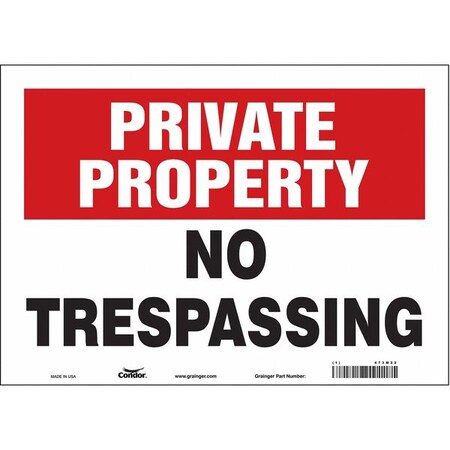 Safety Sign, 10 in Height, 14 in Width, Vinyl, Horizontal Rectangle, English, 473M22 MPN:473M22