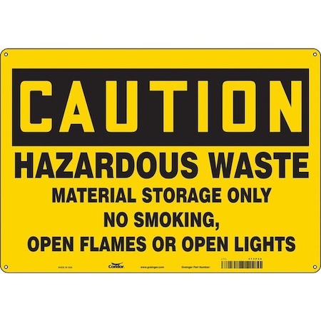 No Smoking Sign, 14 in H, 20 in W, Horizontal Rectangle, English, 473P28 MPN:473P28