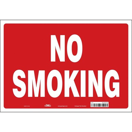 Safety Sign, 14 in H, 20 in W, Vinyl, Horizontal Rectangle, English, 474C79 MPN:474C79