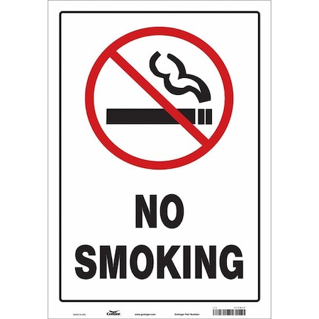 Safety Sign, 20 in H, 14 in W, Vinyl, Vertical Rectangle, English, 474D13 MPN:474D13
