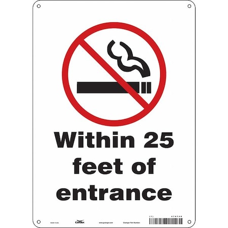 Safety Sign, 14 in H, 10