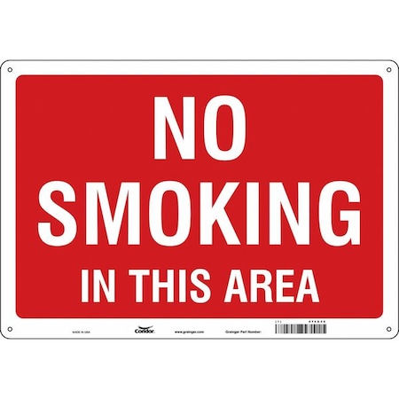 Safety Sign, 14 in H, 20 in W, Polyethylene, Horizontal Rectangle, English, 474G28 MPN:474G28