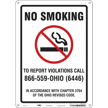 Safety Sign, 14 in H, 10
