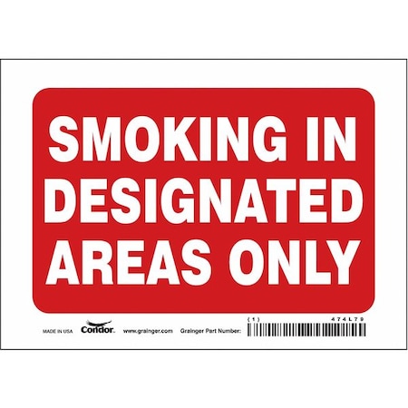 Safety Sign, 5 in H, 7 in W, Vinyl, Horizontal Rectangle, English, 474L79 MPN:474L79