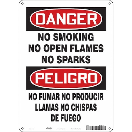 Safety Sign, 14 in H, 10