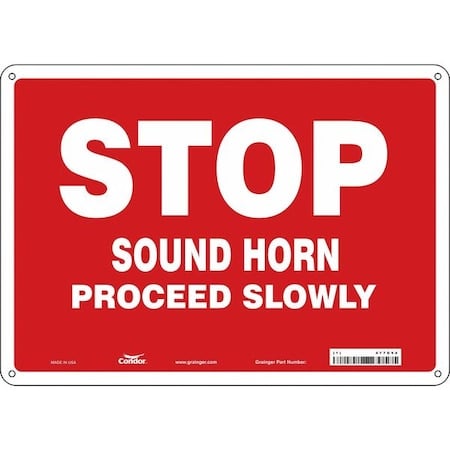 No Header, Stop Sound Horn Proceed Slowly, 14