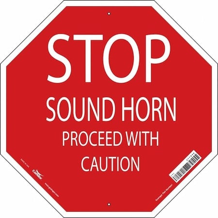 No Header, Stop Sound Horn Proceed With Caution, 24