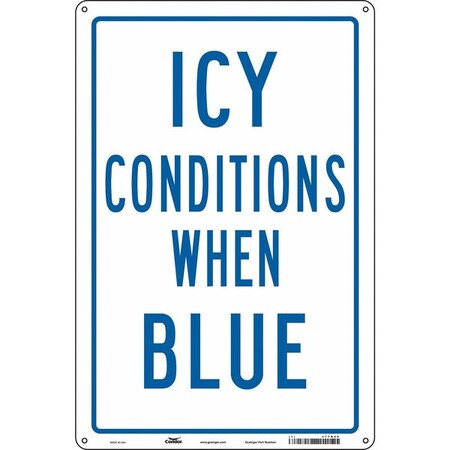 Traffic Sign, 18 in H, 12 in W, Polyethylene, Vertical Rectangle, English, 477N69 MPN:477N69
