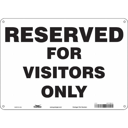 Visitor Parking Sign, 10