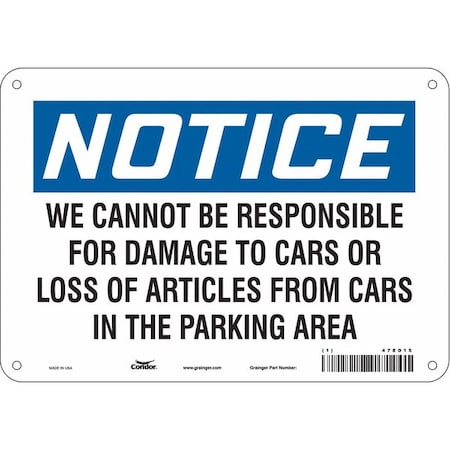 Advisory Parking Sign, 10