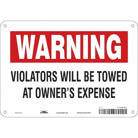 Safety Sign, 10