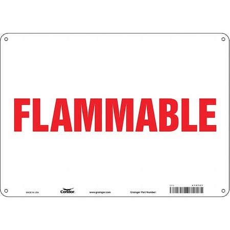 Danger Sign, 10 in H, 14 in W, Horizontal Rectangle, English, 478F01 MPN:478F01