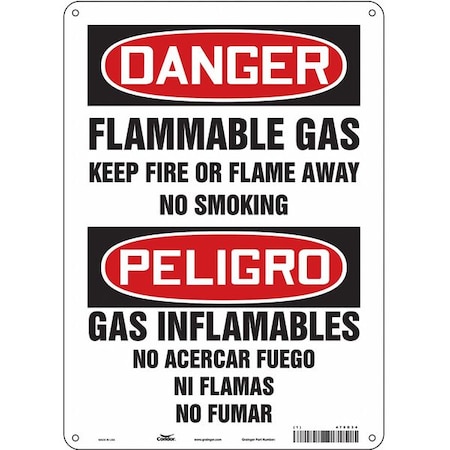 Safety Sign, 14 in H, 10
