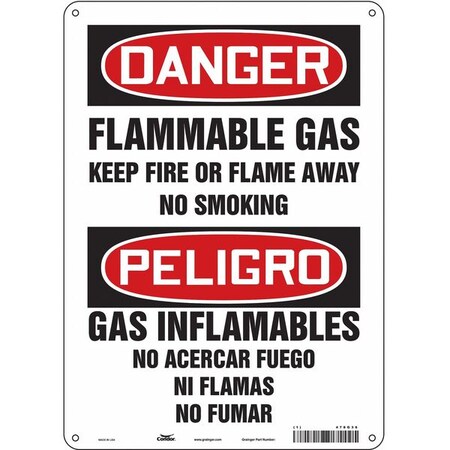Safety Sign, 14 in H, 10