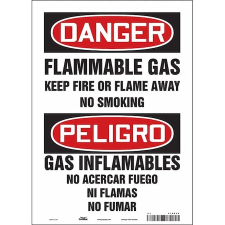 Danger Sign, 14 in H, 10