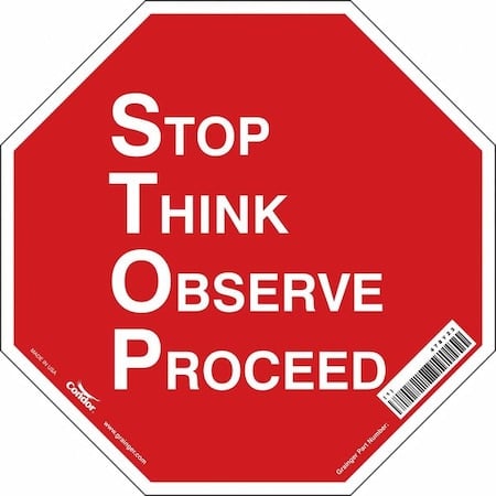 No Header, Stop Think Observe Proceed, 18