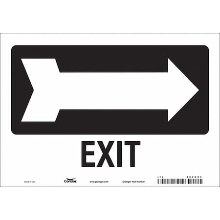 Exit Sign, Vinyl, 10