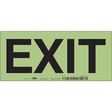 Exit Sign, Vinyl, 9