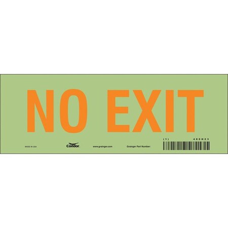 Exit Sign, Vinyl, 10