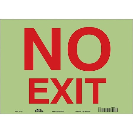 Exit Sign, Vinyl, 14