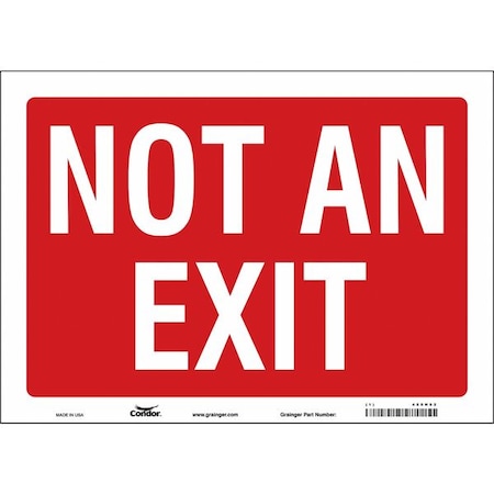 Exit Sign, Vinyl, 14