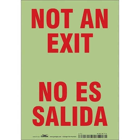 Exit Sign, Vinyl, 7