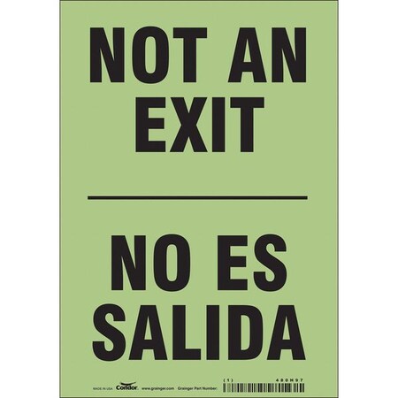 Exit Sign, Vinyl, 7
