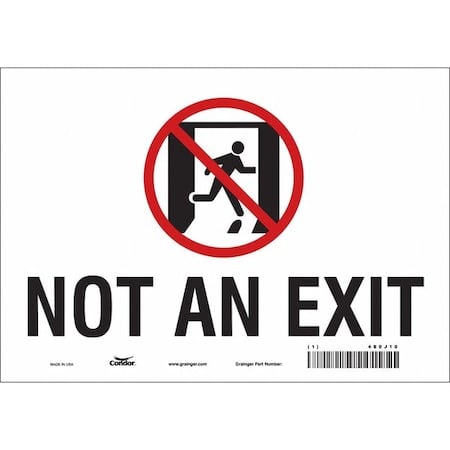 Exit Sign, Vinyl, 10