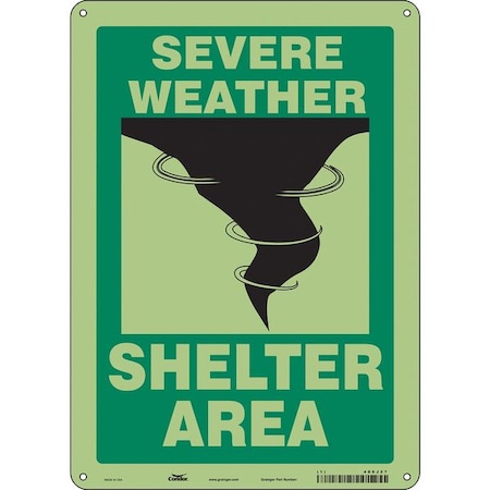 Safety Sign, 14 in Height, 10 in Width, Polyethylene, Vertical Rectangle, English MPN:480J27