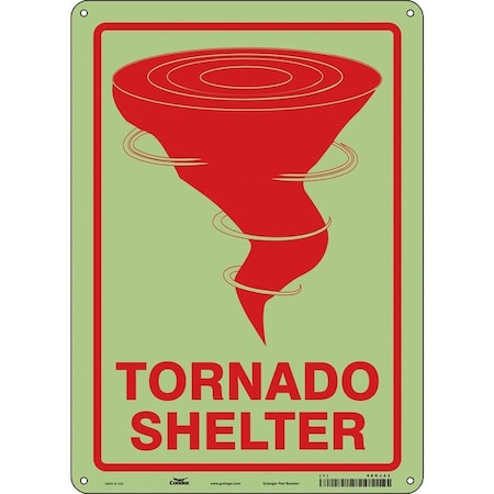 TORNADO SHELTER, 10 in W x 14 in H, Vertical Rectangle, Polyethylene, 480J43 MPN:480J43