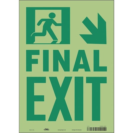 Exit Sign, Vinyl, 10