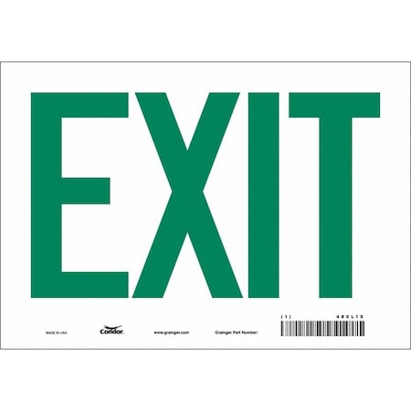 Exit Sign, Vinyl, 10