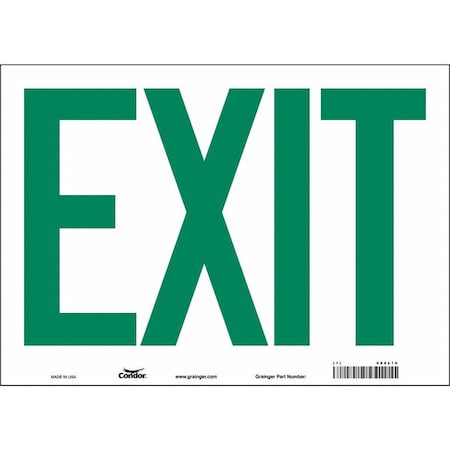 Exit Sign, Vinyl, 14
