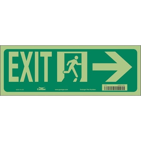 Exit Sign, Vinyl, 14