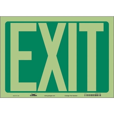 Exit Sign, Vinyl, 14