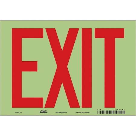 Exit Sign, Vinyl, 10