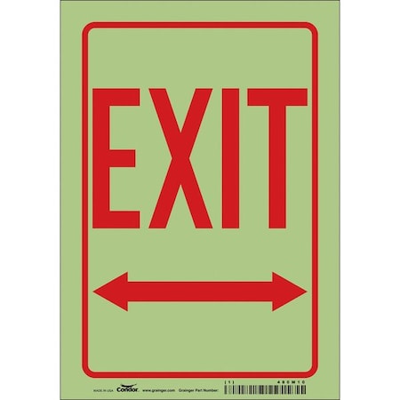 Exit Sign, Vinyl, 7
