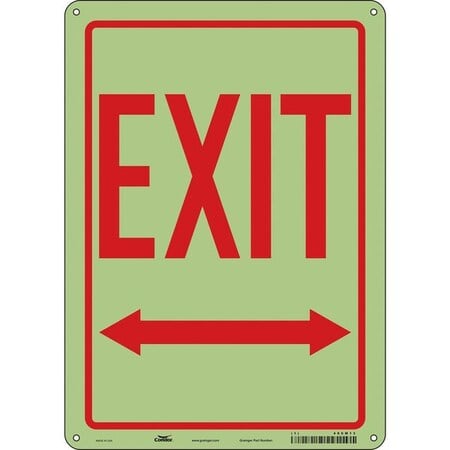 Exit Sign, Plastic, 10