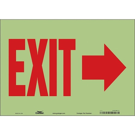 Exit Sign, Vinyl, 14