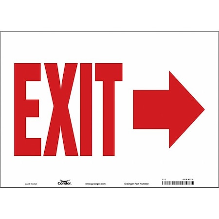 Exit Sign, Vinyl, 14