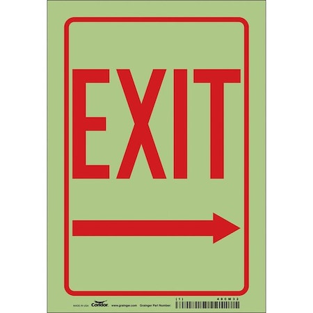Exit Sign, Vinyl, 7