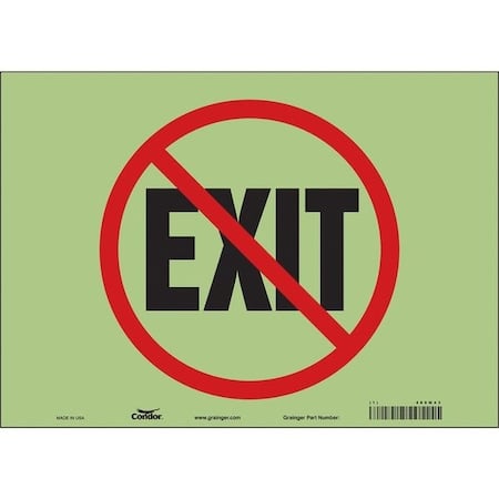 Exit Sign, Vinyl, 14