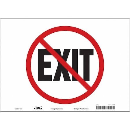Exit Sign, Vinyl, 14