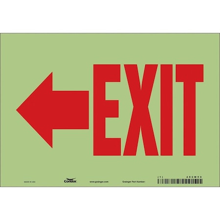 Exit Sign, Vinyl, 10