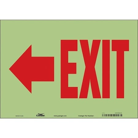 Exit Sign, Vinyl, 14