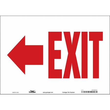 Exit Sign, Vinyl, 14