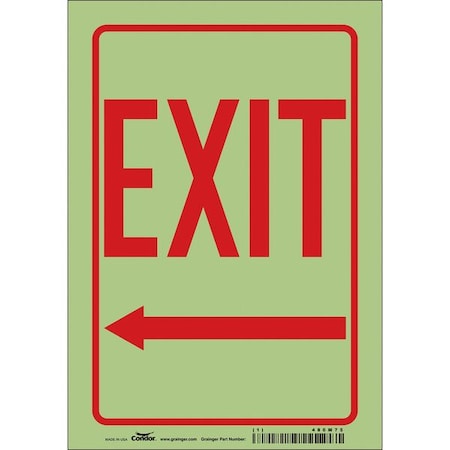 Exit Sign, Vinyl, 7